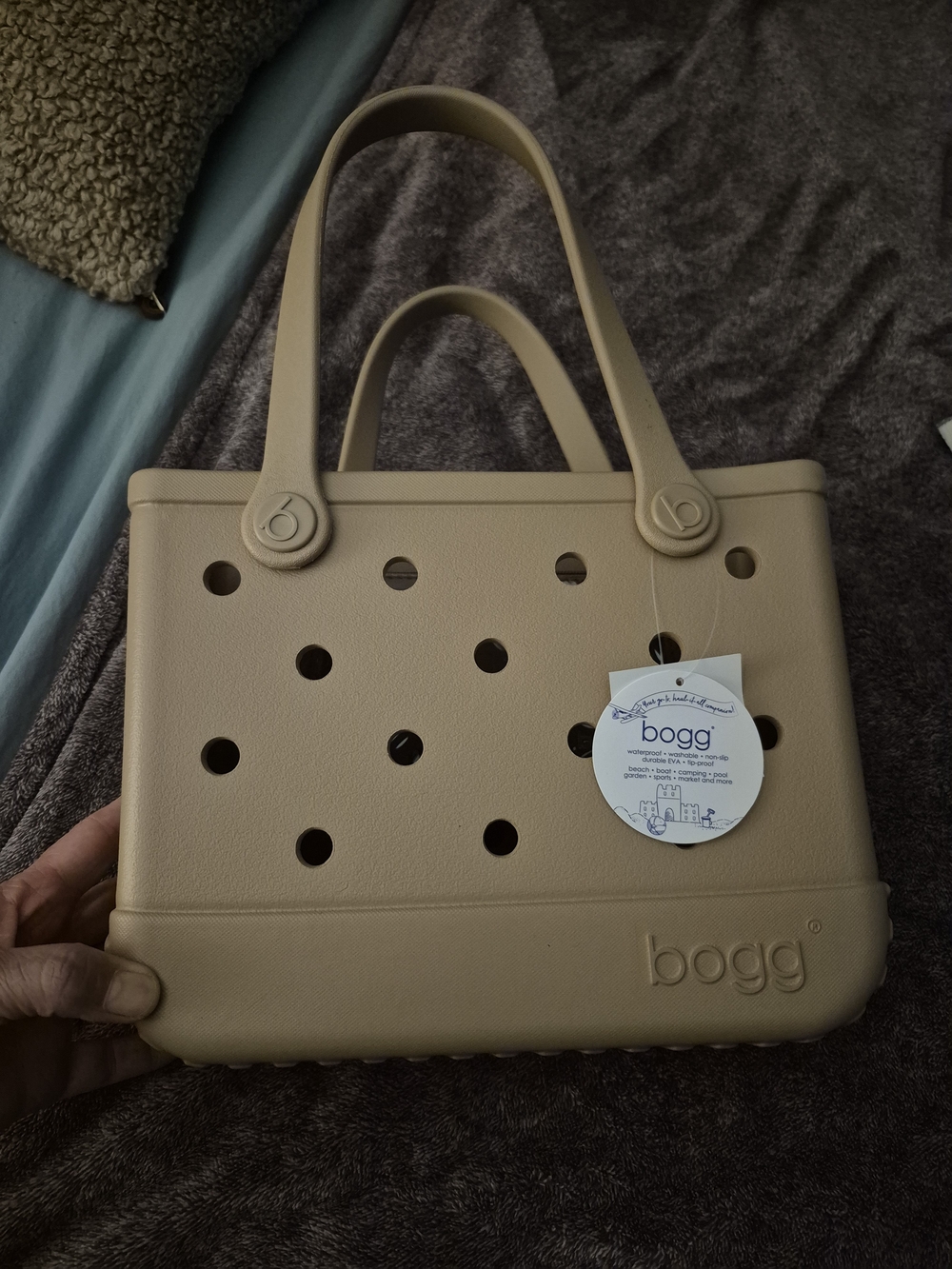 BOGG BAG Small Tote in Taupe
